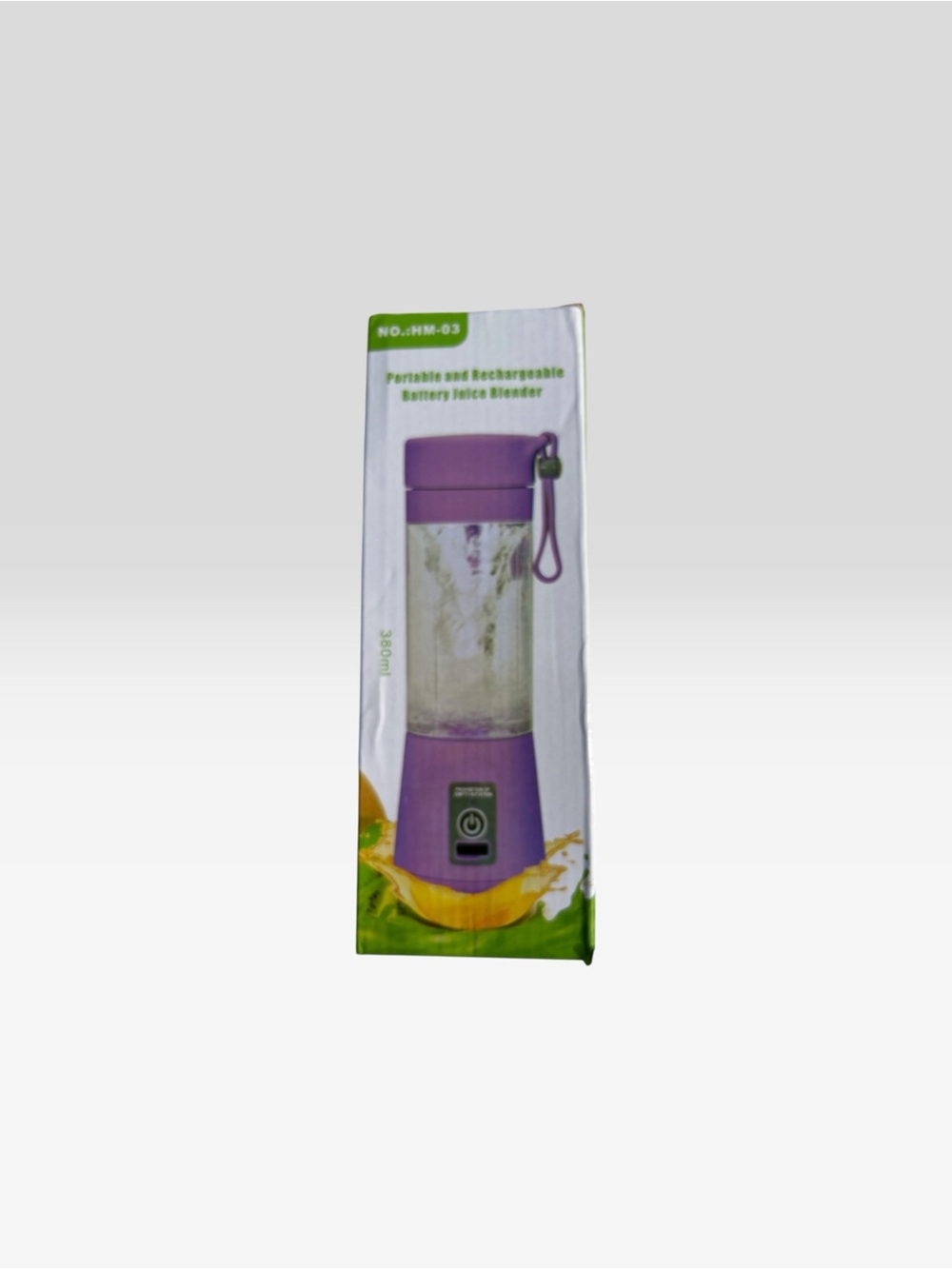 Rechargeable portable mixer